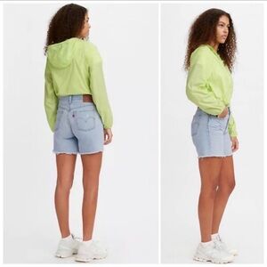 Levi's Blue Jean Shorts High-Waisted Vintage Style 30W